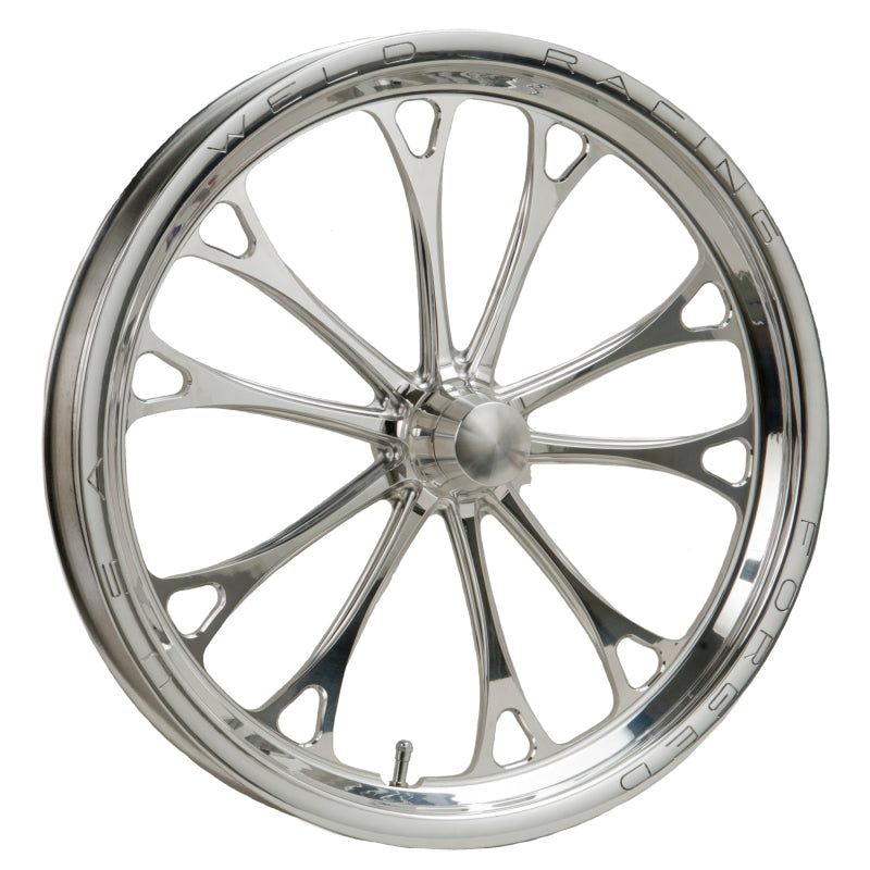 Weld V-Series 1-Piece 17x2.25 / Anglia Spindle MT / 1.13in. BS Polished Wheel - Non-Beadlock - DTX Performance