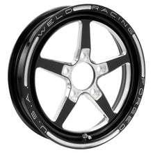 Load image into Gallery viewer, Weld Alumastar 1-Piece 15x3.5 / 5x4.75 BP / 2.25in. BS Black Wheel - Non-Beadlock - DTX Performance