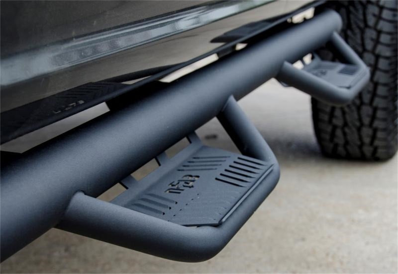 N-Fab Podium LG 09-14 Ford F-150/Raptor/Lobo SuperCrew - Tex. Black - 3in - DTX Performance