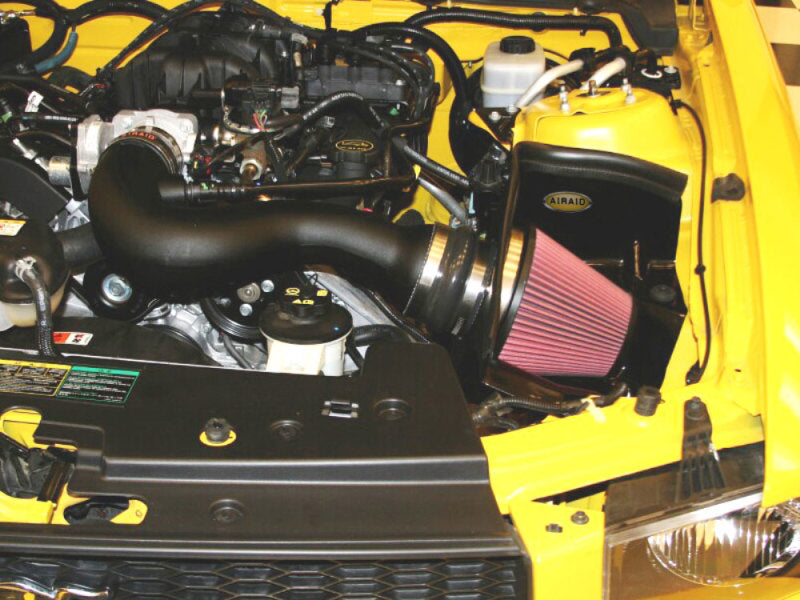 Airaid 05-09 Mustang 4.0L V6 MXP Intake System w/ Tube (Dry / Red Media) - DTX Performance