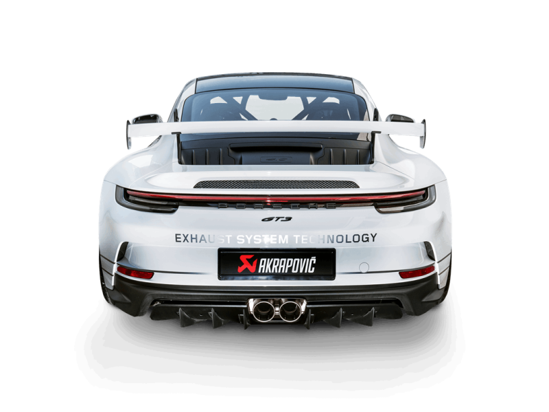 Akrapovic 21-22 Porsche 911 GT3/GT3 RS (992) Slip-On Race Line (Titanium) w/Titanium Tips - DTX Performance