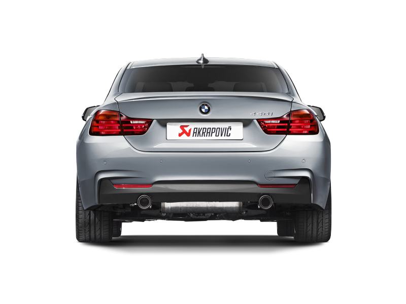 Akrapovic 16-17 BMW 340i (F30 F31) Evolution Line Cat Back (SS) w/ Carbon Tips (Req. Link Pipe) - DTX Performance