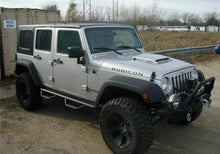 Load image into Gallery viewer, N-Fab Nerf Step 07-17 Jeep Wrangler JK 4 Door All - Tex. Black - W2W - 3in - DTX Performance