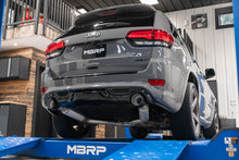 Load image into Gallery viewer, MBRP 2012+ Jeep Grand Cherokee SRT 6.4L 3in Dual Rear Exit T304SS Catback Exhaust - CF Tips - DTX Performance