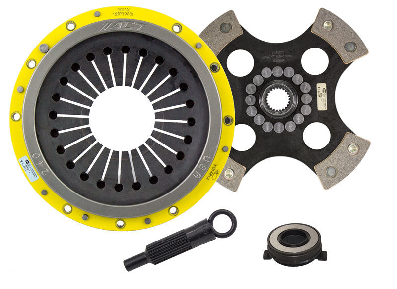 ACT 1991 Porsche 911 XT/Race Rigid 4 Pad Clutch Kit - DTX Performance