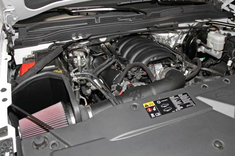 K&N 63 Series Aircharger Performance Intake Kit Chevy/GMC 14-15 Silverado/Sierra 1500 5.3L/6.2L V8 - DTX Performance