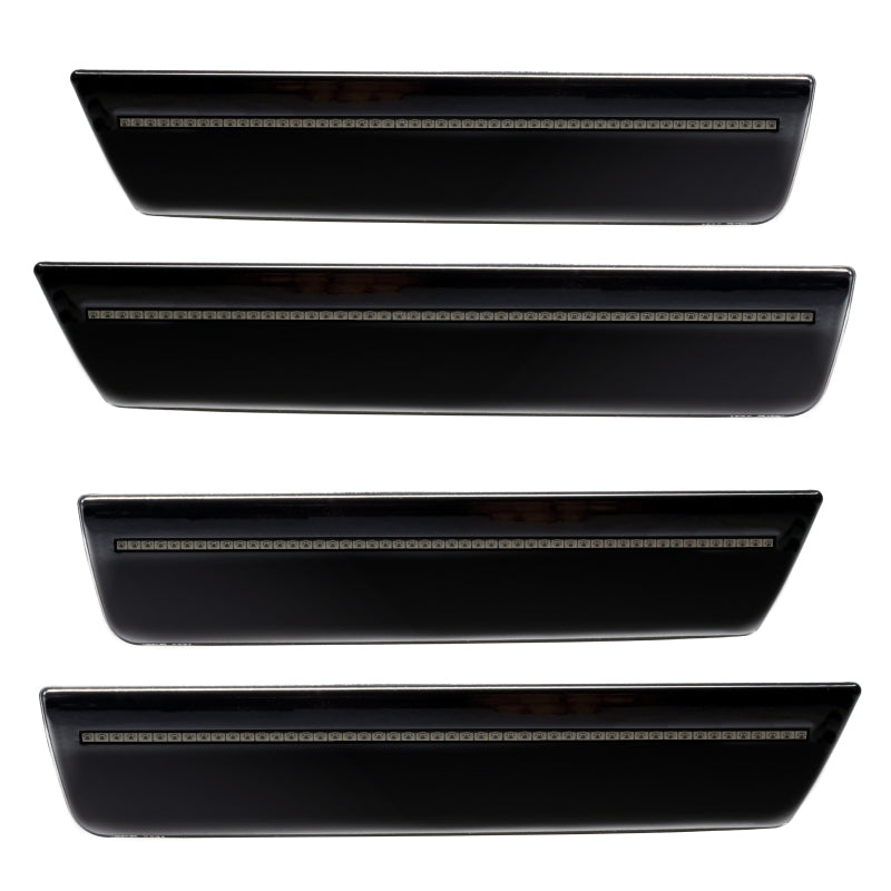 Oracle 08-14 Dodge Challenger Concept Sidemarker Set - Tinted - Pitch Black (PX8) - DTX Performance