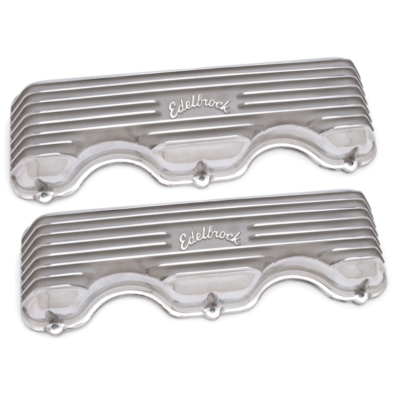 Edelbrock Valve Cover Classic Series Chevrolet W 348/409 CI V8 Polshed - DTX Performance