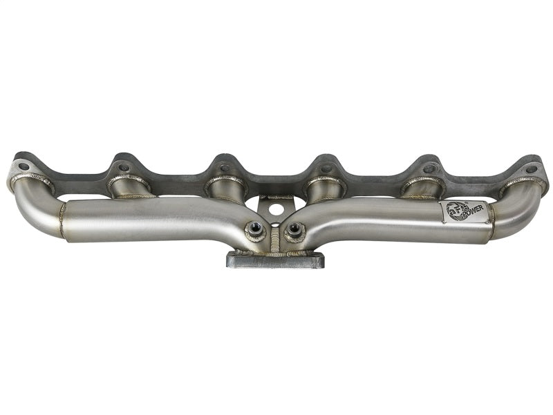 aFe Twisted Steel Header Turbo Manifold (T3) 98.5-02 Dodge Diesel Trucks L6 5.9L (td) - DTX Performance