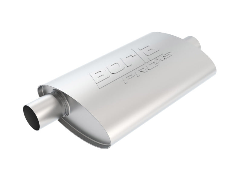 Borla Universal 2.25in Inlet/Outlet Oval Center/Offset 14in x 4in x 9.5in ProXS Muffler - DTX Performance