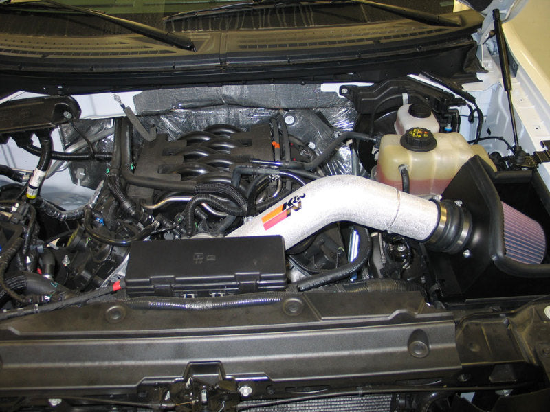 K&N 11 Ford F150 5.0L V8 F/I High Flow Performance Intake Kit - DTX Performance