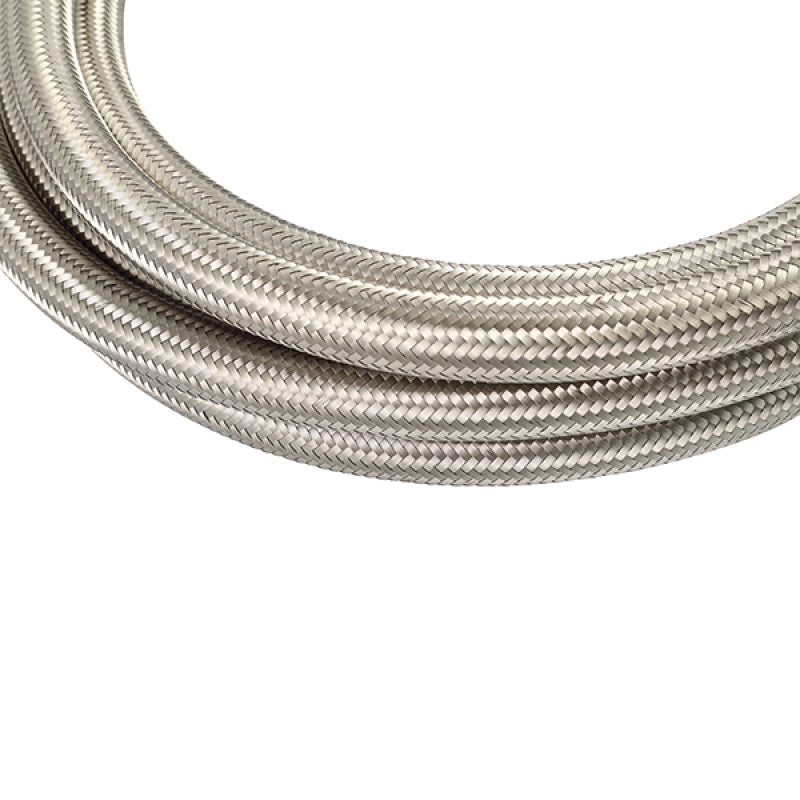 Mishimoto 15Ft Stainless Steel Braided Hose w/ -6AN Fittings - Stainless - DTX Performance